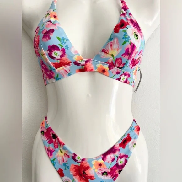 Victoria Secret Floral Bikini Set - Picture 7 of 9